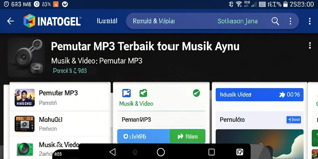 Tampilan antarmuka aplikasi INATOGEL yang modern dan mudah digunakan.