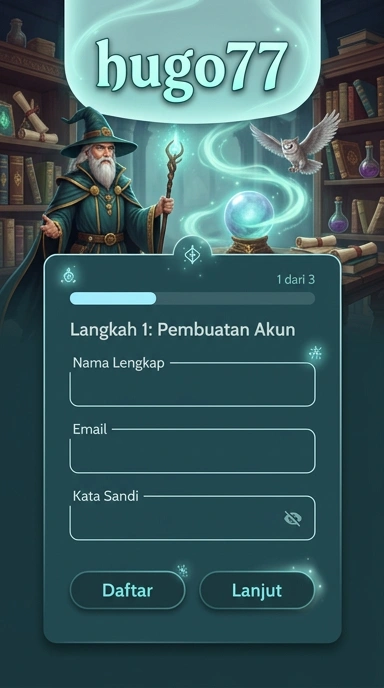Panduan Registrasi Akun Baru hugo77 untuk Android